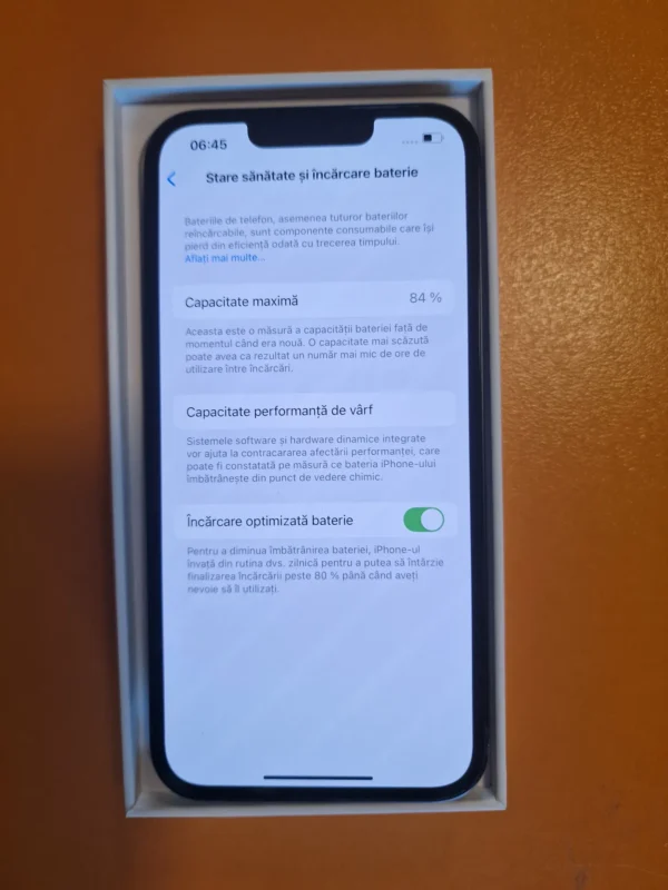 Iphone 13 128gb Midnight stare buna factura garantie bonus - imagine 4